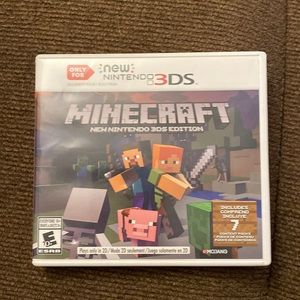 Nintendo 3DS Minecraft game